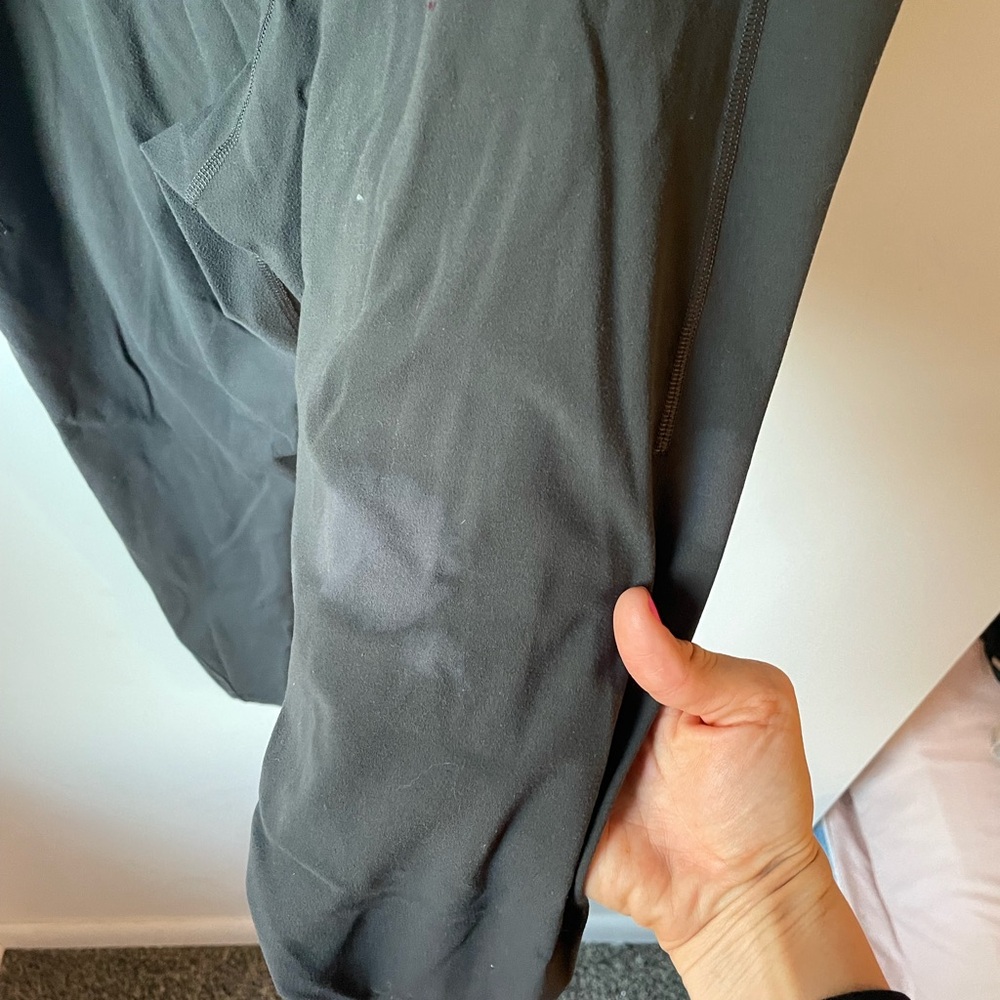 Lululemon Cropped Charcoal Grey Align Legging Size 12 -J - Picture 5 of 6